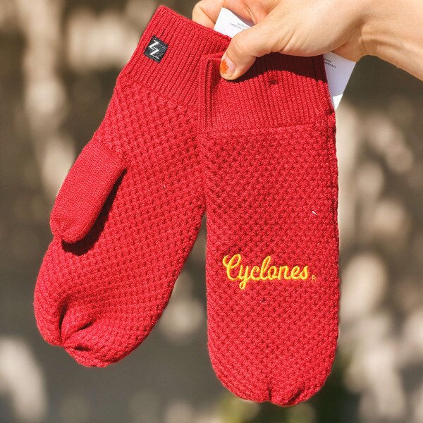 Zoozatz Cyclone Script Cardinal Mittens